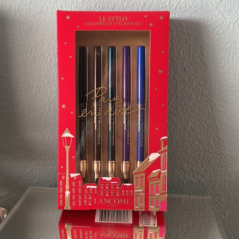 Lancome eyeliners set of 5 colors! New!